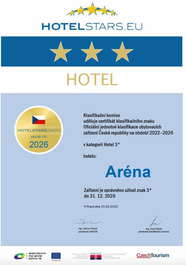Hotel Arena Brumov Ngoại thất bức ảnh